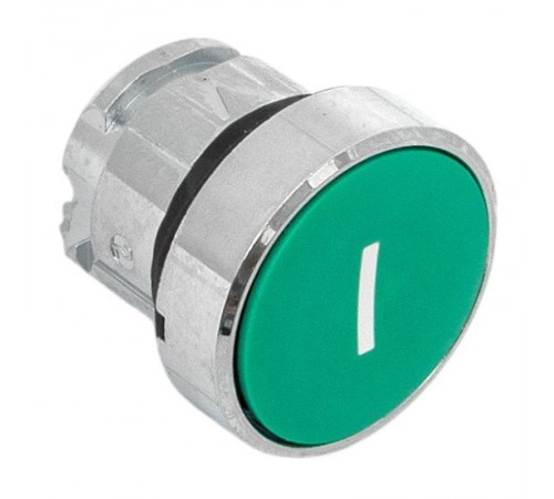 Механизм исполнительный кнопки "I" XB4 зеленый плоский возвратный без фиксации IP65  XB4BA-3152C-65  EKF