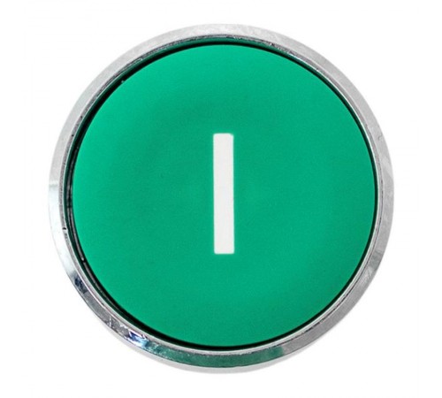 Механизм исполнительный кнопки "I" XB4 зеленый плоский возвратный без фиксации IP65  XB4BA-3152C-65  EKF