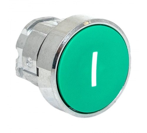 Механизм исполнительный кнопки "I" XB4 зеленый плоский возвратный без фиксации IP65  XB4BA-3152C-65  EKF