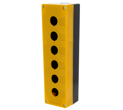 Корпус КП106 пластиковый 6 кнопок желтый EKF PROxima  cpb-106-o  EKF