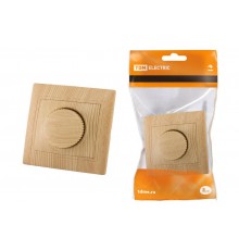 Светорегулятор поворотный RL 600 Вт "ЭКО" (сосна) "Таймыр"  SQ1814-0224  TDM