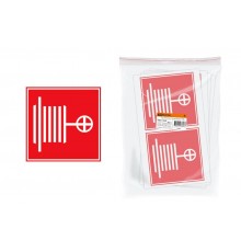 Знак 150х150мм "Пожарный кран"  SQ0817-0029  TDM