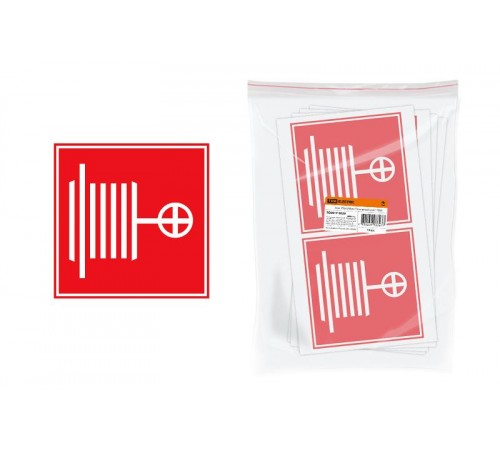 Знак 150х150мм "Пожарный кран"  SQ0817-0029  TDM