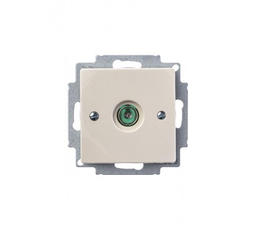 ABB Basic 55 Сл. кость Розетка TV оконечная  1724-0-4280   2CKA001724A4280  ABB