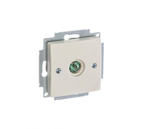 ABB Basic 55 Сл. кость Розетка TV оконечная  1724-0-4280   2CKA001724A4280  ABB