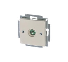 ABB Basic 55 Сл. кость Розетка TV оконечная  1724-0-4280   2CKA001724A4280  ABB