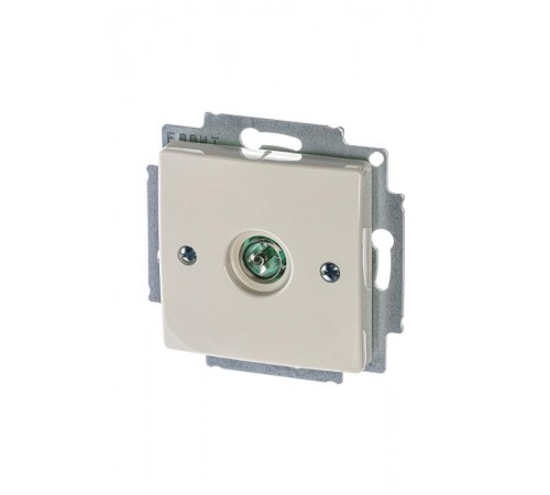 ABB Basic 55 Сл. кость Розетка TV оконечная  1724-0-4280   2CKA001724A4280  ABB