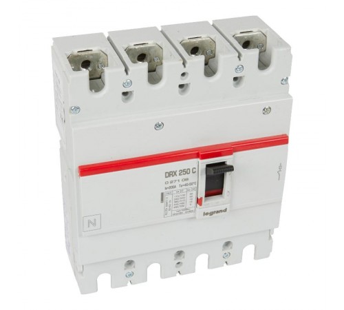 DRX250 термомагнитный 200A 4П 18KA  027109  Legrand