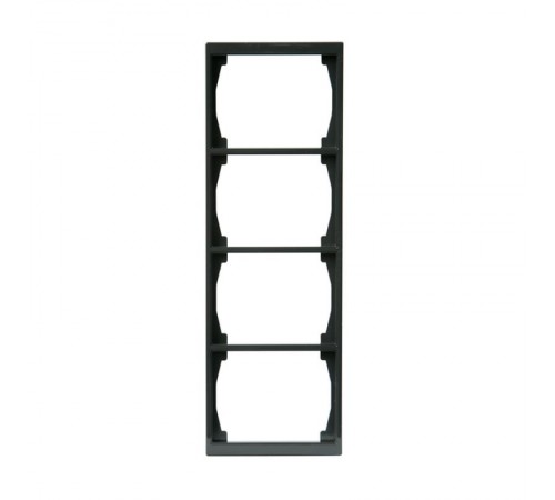Рамка 4-постовая, 100мм серия Impressivo, антрацит  1724F100-81   2TKA000403G1  ABB