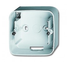 Коробка для открытого монтажа, 1 пост, серия Reflex SI, цвет альпийский белый  1799-0-0978   2CKA001799A0978  ABB