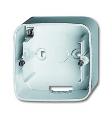 Коробка для открытого монтажа, 1 пост, серия Reflex SI, цвет альпийский белый  1799-0-0978   2CKA001799A0978  ABB