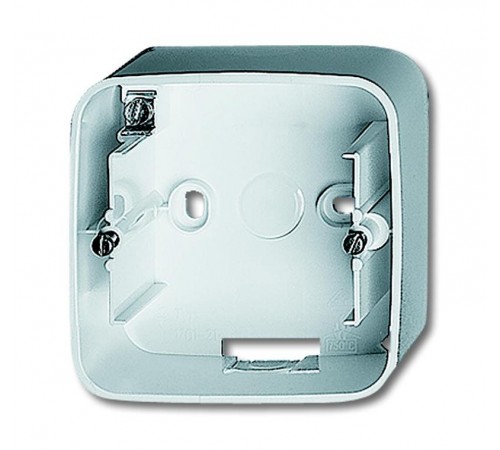 Коробка для открытого монтажа, 1 пост, серия Reflex SI, цвет альпийский белый  1799-0-0978   2CKA001799A0978  ABB