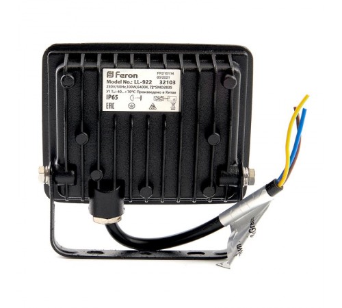 Прожектор светодиодный LL-919 IP65 20W 4000K  29493  Feron