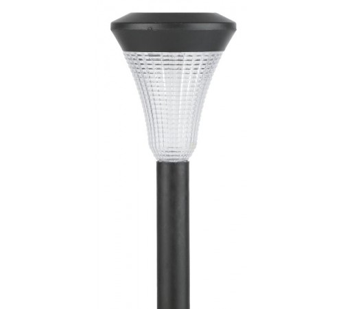Cветильник садовый декоративный SL-PL31 на солнечной батарее, пластик, черный, 31 см  Б0007507  ЭРА
