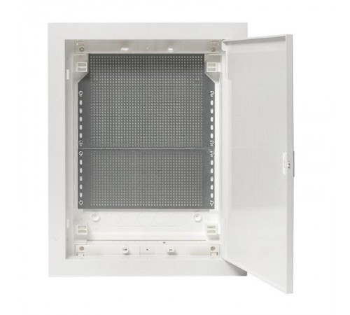 Встраиваемый слаботочный щит "Nova" 2 габ. с пластик. дверью IP41 Proxima  nv-mb-pd-2  EKF