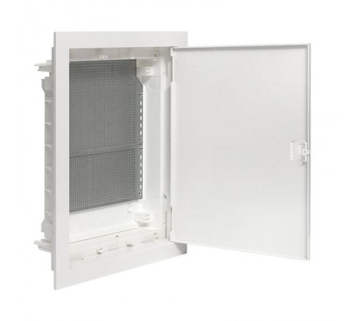 Встраиваемый слаботочный щит "Nova" 2 габ. с пластик. дверью IP41 Proxima  nv-mb-pd-2  EKF