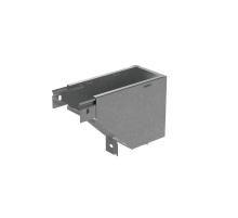 Угол вертикальный внешний L 50х100 мм с разворотом трассы на 90 град "ПЛЮС"  VLPDplus90-50-100-L  КМ-профиль