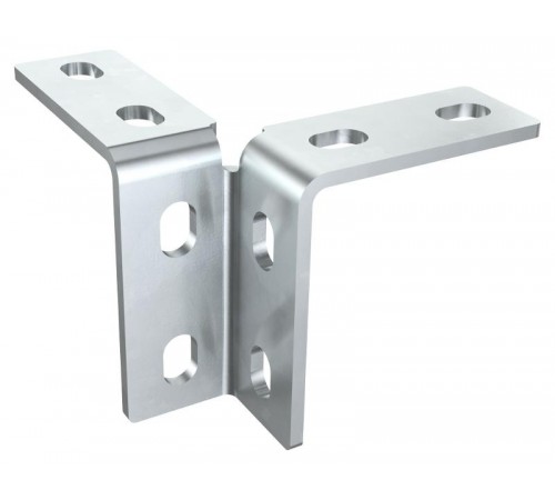 Соединитель угловой двусторонний для STRUT-профиля HDZ  CSE10-UD-HDZ  IEK