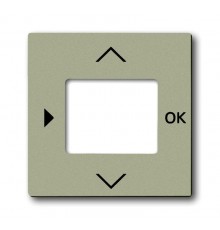 ABB Basic 55 Шампань Накладка для терморегулятора (мех. 1098 U, 1098 UF)  6430-0-0392   2CKA006430A0392  ABB