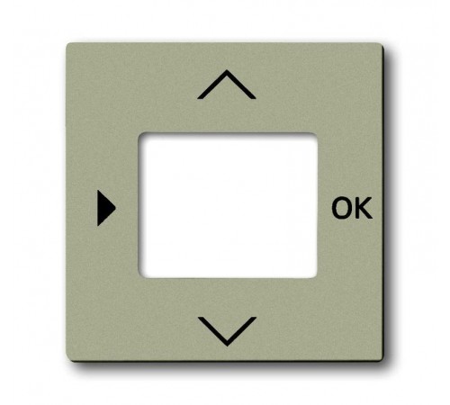 ABB Basic 55 Шампань Накладка для терморегулятора (мех. 1098 U, 1098 UF)  6430-0-0392   2CKA006430A0392  ABB