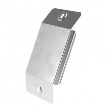 Крышка угла вертикального внешнего 45 градусов Стандарт INOX (AISI 304) 100  PR16.2920  Промрукав