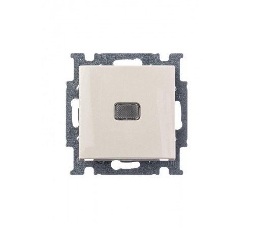 ABB Basic 55 Сл. кость Выключатель 1-клавишный с подсветкой  1012-0-2156   2CKA001012A2156  ABB