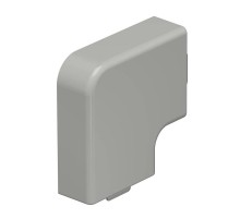 Крышка плоского угла кабельного канала WDK 15x40 мм (ПВХ,серый) (WDK HF15040GR)  6158609  OBO Bettermann