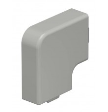 Крышка плоского угла кабельного канала WDK 15x40 мм (ПВХ,серый) (WDK HF15040GR)  6158609  OBO Bettermann