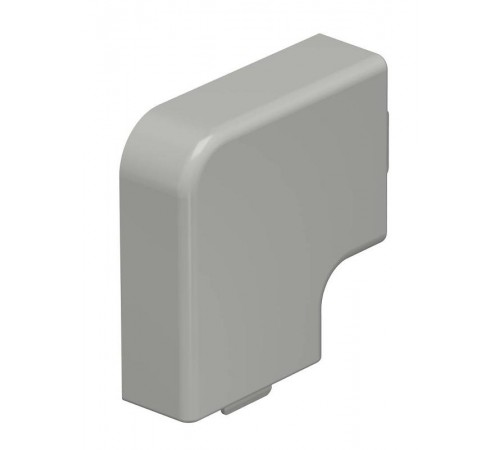 Крышка плоского угла кабельного канала WDK 15x40 мм (ПВХ,серый) (WDK HF15040GR)  6158609  OBO Bettermann