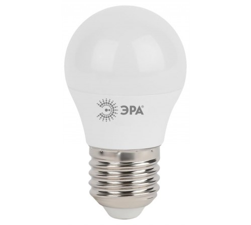 Лампа светодиодная LED 7Вт Е27 220В 4000К smd P45 шар  Б0020554  ЭРА