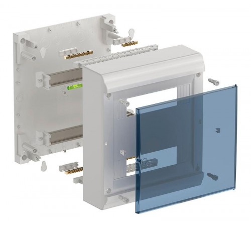 Корпус пластиковый навесной на 24 модуля ЩРН-П-24 IP41 (340х290х100мм) PRIME  MKP82-N-24-41-10  IEK