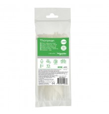 СТЯЖКА КАБЕЛЬНАЯ 160х2.5 БЕЛАЯ (100шт)