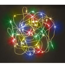 Гирлянда световая  NGF-SM01-10RGBY-10-1.2m-2AA-SL-IP20  80709   Navigator