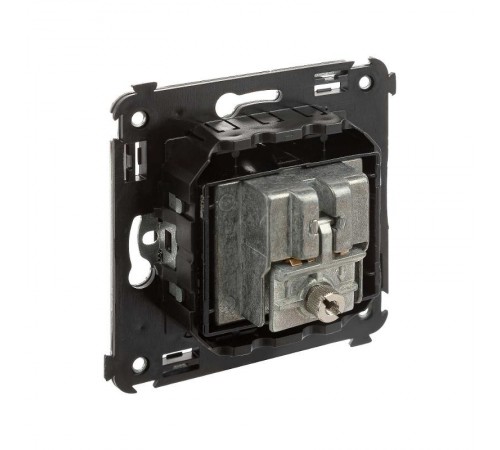 Розетка TV-FM-SAT в стену, "Avanti", "Черный квадрат"  4402533  DKC