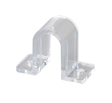 Комплект монтажных клипс для ленты NEON 10x20 DOME 20 шт прозрачные  V4-NS-00.0053.STR-0006  VARTON