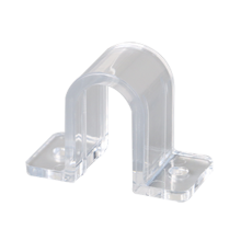 Комплект монтажных клипс для ленты NEON 10x20 DOME 20 шт прозрачные  V4-NS-00.0053.STR-0006  VARTON