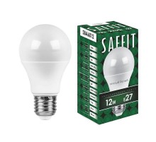 Лампа светодиодная SBA6012 12W 2700K 230V E27 A60  55007  SAFFIT