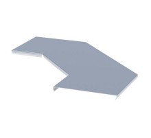 Крышка на угол 90 град. горизонтальный лестничный 100мм EKF  kglt90100  EKF