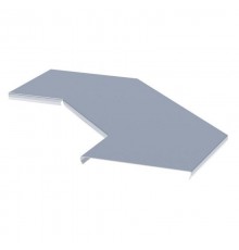 Крышка на угол 90 град. горизонтальный лестничный 100мм EKF  kglt90100  EKF