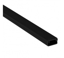 Канал кабельный чёрный (100х60) (18м.) Plast  kk-100-60b  EKF