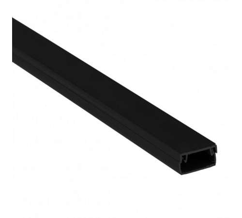 Канал кабельный чёрный (100х60) (18м.) Plast  kk-100-60b  EKF