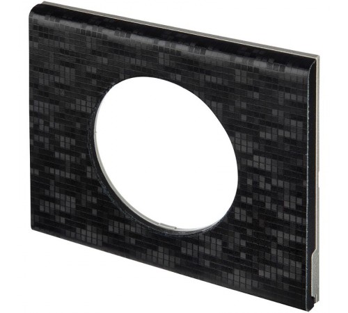 Celiane Кожа Блэк Пиксел Рамка 1-я (2 мод)  069451  Legrand