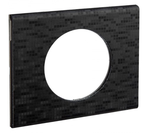 Celiane Кожа Блэк Пиксел Рамка 1-я (2 мод)  069451  Legrand