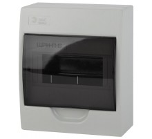 Бокс пластиковый навесной ЩРН-П-08 SIMPLE без шин и монтажного комплекта  Б0047721  ЭРА