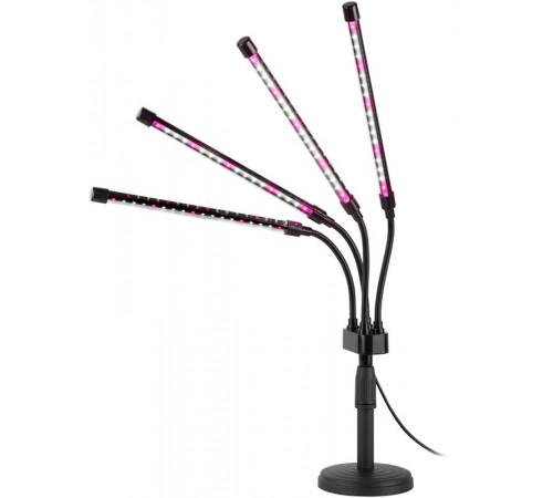 Настольный светильник для растений  FITO-40W-АLED-Ra-USB полного спектра 40 Вт черный  Б0068290  ЭРА