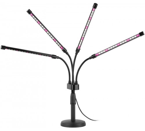 Настольный светильник для растений  FITO-40W-АLED-Ra-USB полного спектра 40 Вт черный  Б0068290  ЭРА