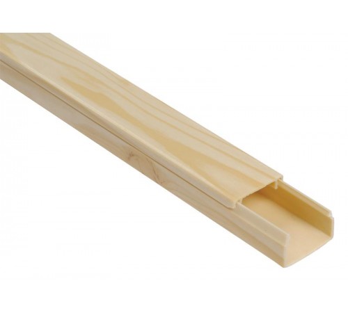 Кабель-канал 12х12 "ЭЛЕКОР" сосна. (120 м)  CKK10-012-012-1-K34  IEK