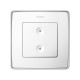 Сенсорный 2-кл выключатель без маркировки, белый  8000621-030  Simon