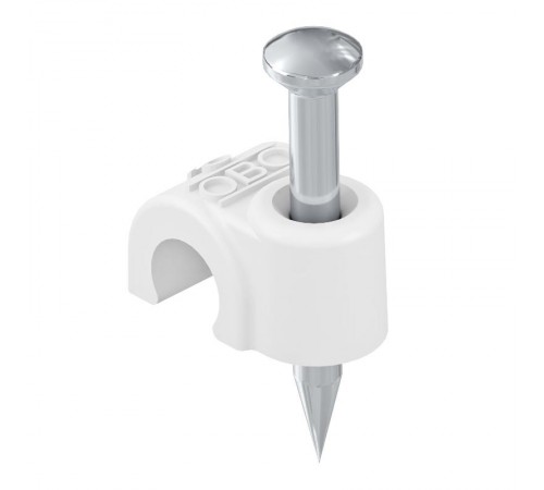 Крепежная скоба с гвоздем 6mm, L18 (2006 18 RW)  2225409  OBO Bettermann