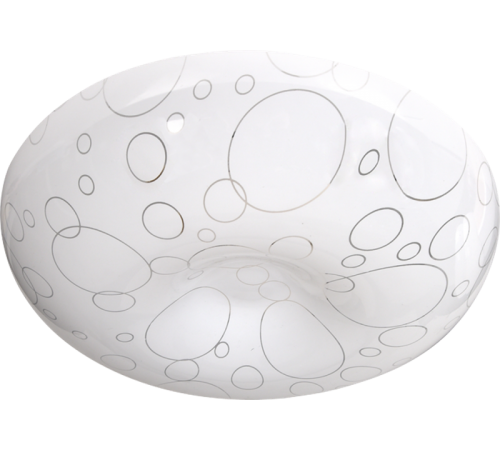 Светильник светодиодный декоративный бытовой ДПБ PPB BUBBLE 24w 4000K IP20 D380*110  5011908  Jazzway